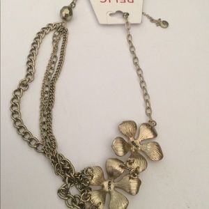 Relic By Fossil Gold Tone Multiple Strand Necklace
